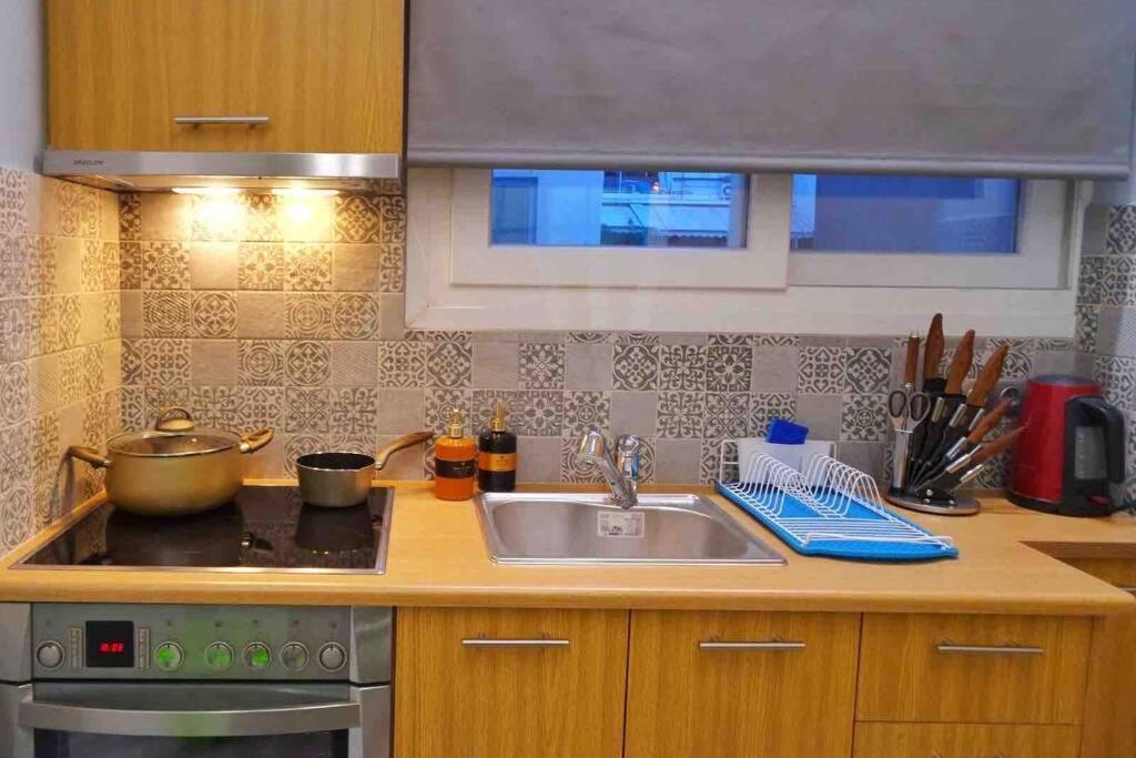 Casa Verde Di Giorgio 10 Mins Walk From Piraeus Port 외부 사진